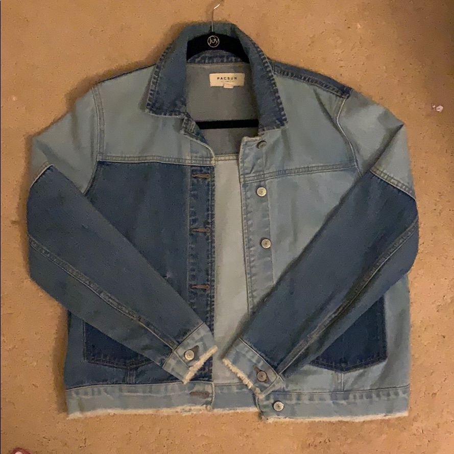 Patch Work Denim Jacket